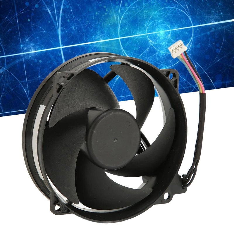 Yoidesu Replacement Internal Cooling Fan for 360 Slim, Game Console CPU Heat Sink Cooler Fan, Excellent Heat Dissipation, Simple and Lightweight, Wear and - Image 4